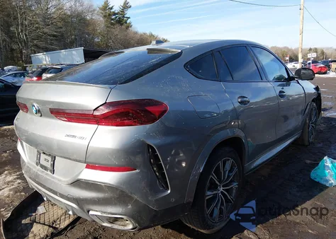 2025 BMW X6 xDrive40I from USA, damaged, VIN 5UX33EX07S9X50533